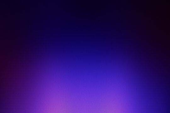 Abstract, moody background, vertical gradient transition from deep black into vibrant royal blue and soft purple light, soft, luminous glow in magenta and violet tones