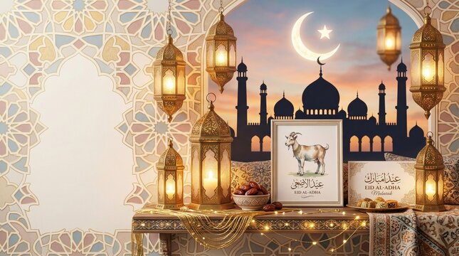 Elegant Minimal Eid al-Adha Design