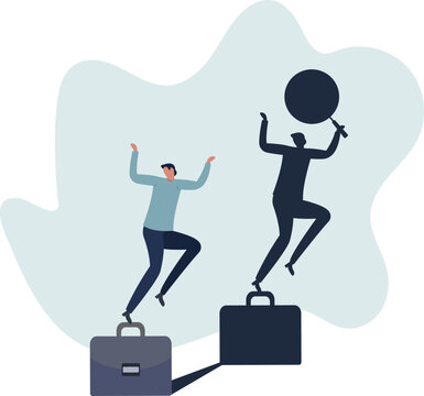 Self assessment or self analysis process to know yourself and discover plan or goal for living or work and career concept,person's life situation and his activities.