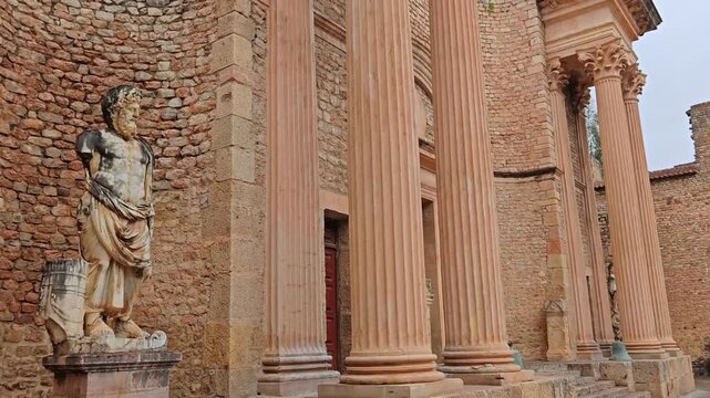 Ancient Roman Theatre of Calama in Guelma, Algeria - Well-Preserved Archaeological Heritage Site