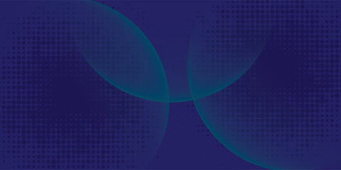 Obraz premium Abstract blue circle background Vector Art