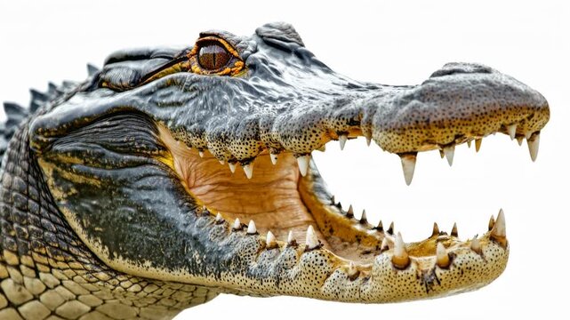 Crocodile Mouth and Teeth