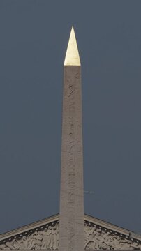 Luxor Obelisk in Paris Place de la Concorde