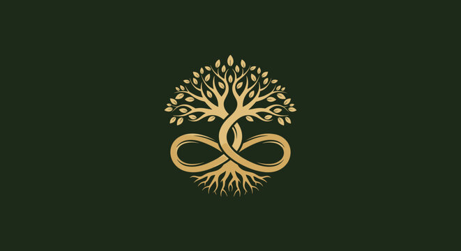 Tree of Life Infinity Symbol.
