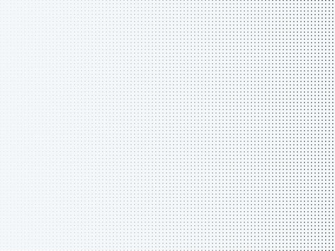 A crisp white background with a horizontal halftone gradient from left to right.