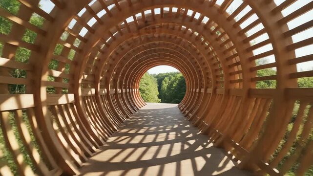 Exploring ai generated architecture generative ai designs in natural landscapes modern wood structures serene environment