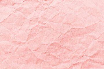 Fototapeta premium Textured pink crumpled paper background