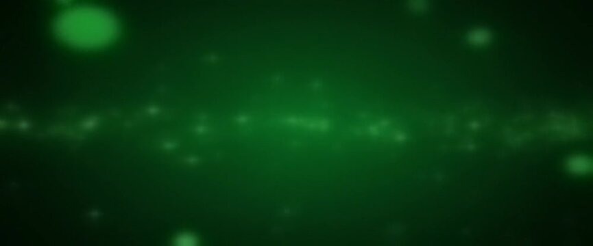 Green Digital Matrix Code Abstract Background
