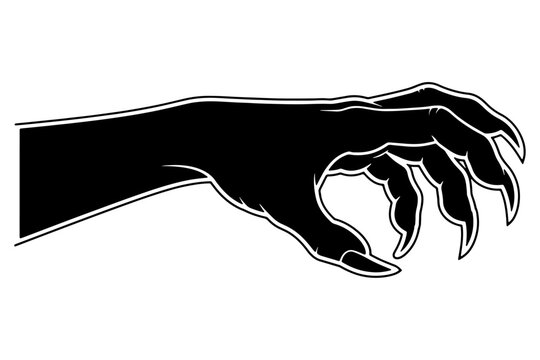 Claw Hand Scratch Marks Symbol