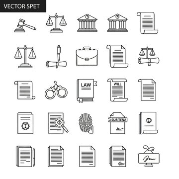 Litigation Icons Images – Browse 561,446 Stock Photos, Vectors, and ...