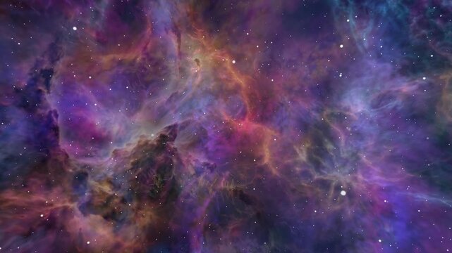 Dynamic supernova birth explosion radiating intense glowing energy and colorful light rays. Perfect for science fiction themes and deep space documentaries