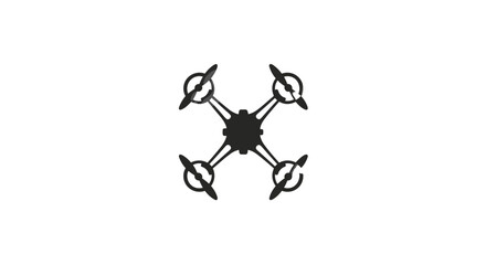 Naklejka premium Drone Icon