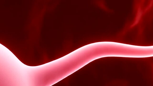Human Sperm Cell Under Microscope.
