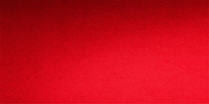 A dark red vintage grunge paper and textured fabric material background with a rough old textile pattern design for a blank Christmas wallpaper backdrop