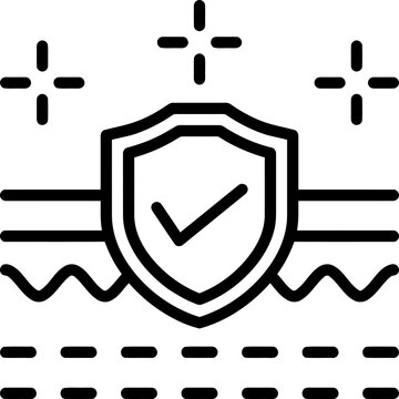 Shield with check mark icon 1.