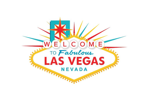 Welcome to Fabulous Las Vegas Nevada sign graphic