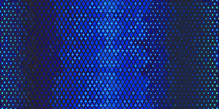 Abstract digital background with a glowing diamond grid pattern