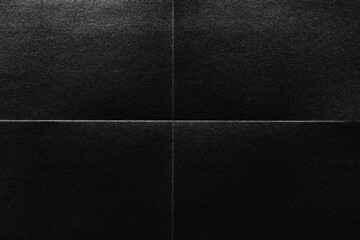 Fototapeta premium Textured black paper background with copy space