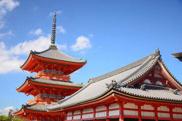 Fototapeta premium Kiyomizu dera temple, kyoto, Japan