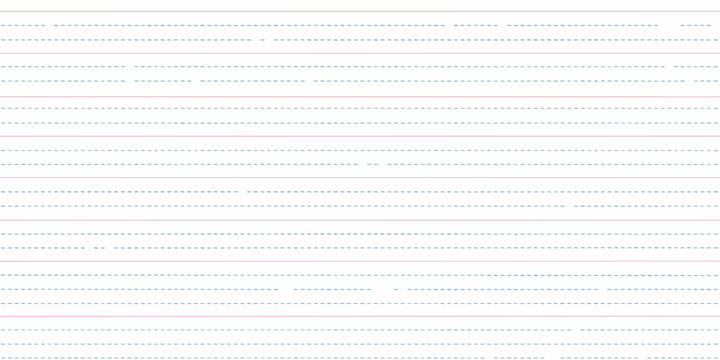Lined paper background with red and blue horizontal guide lines