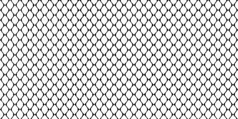 Close up of a diamond shaped netting pattern in black and white © RanjanKumar