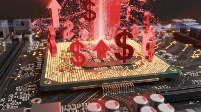 Zoom on CPU generating profit and rising stock value