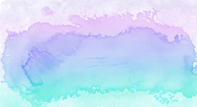 Ethereal winter blue sky gradation featuring soft light gradient and abstract watercolor effect in pastel lavender and azure tone, creating a serene atmospheric backdrop for creative design.