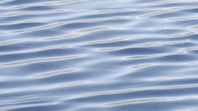 Super-Telephoto &mdash; Lake Manly Waves with Golden Morning Highlights