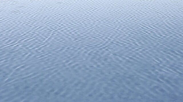 Diamond Ripple Patterns Dance on Lake Manly's Surface