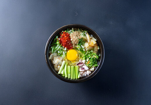 Bean Sprout and Rice Soup