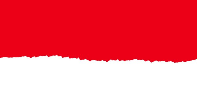Independence Day Celebration with Indonesian Flag Colors.