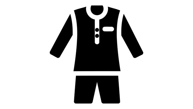 Pathani suit set icon