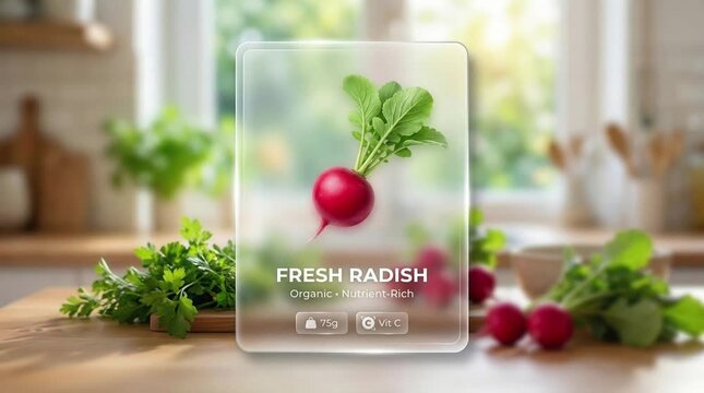 radish food video product