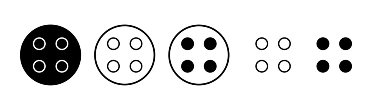 Menu icon logo design. web menu sign and symbol. hamburger menu symbol