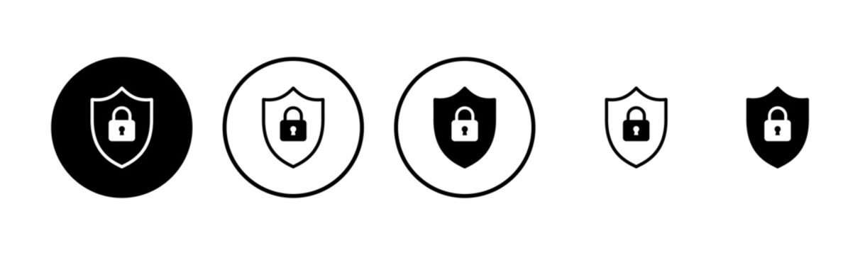 Security icon logo design. protection icon. privacy. vpn