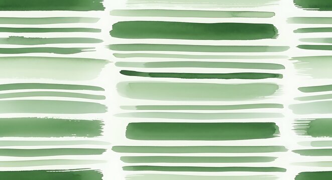 Abstract horizontal stripes with green and gray color blocks