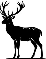 Obraz premium vector clip art reindeer for web and graphic design 