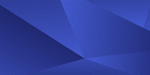Obraz premium Black dark navy blue silver abstract pattern background. Geometric shape. Line triangle angle fold polygon diamond 3D. Color gradient ombre. Rough grain noise. Light shadow. Matte shimmer. Minimum.