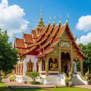 Wat Phra Singh Woramahaviharn - A Stunning Temple in Chiang Mai.