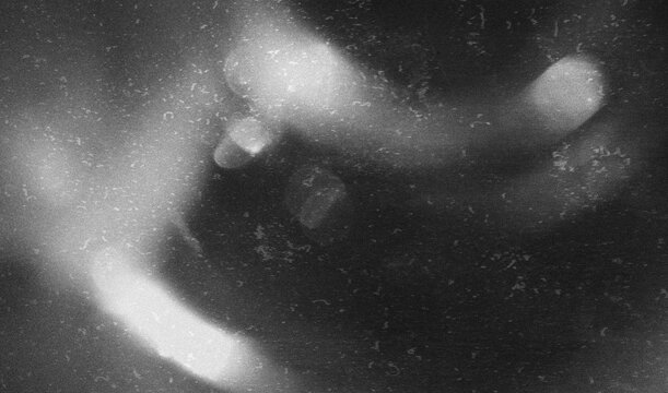 retro film overlay effect with scratch dust and light leaks, retro grain noisy film distressed texture light leak flare on black background, Black and white background