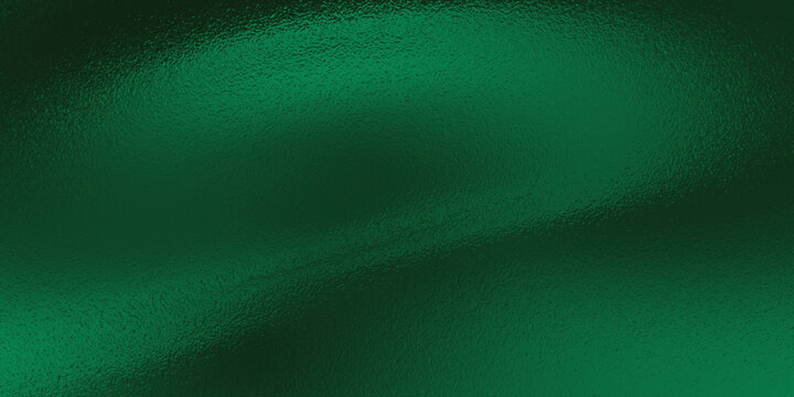 Slightly wrinkled dark green luxury metallic foil
