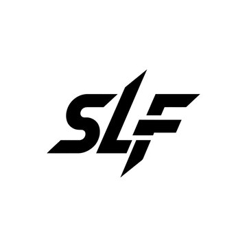 Modern SLF Monogram Logo Design