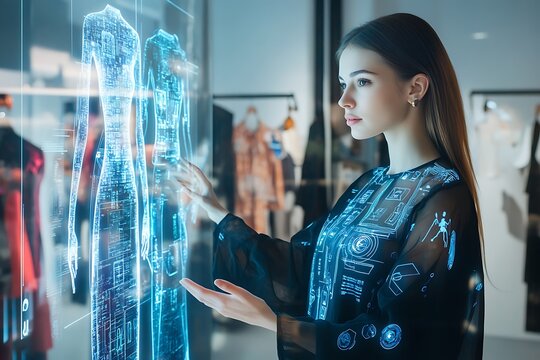 trends designer using AI to predict upcoming style fashion