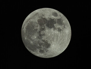 Naklejka premium full moon in the night