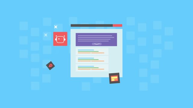 AI search platform, automated content summarization, contextual web reference with SEO modules, business driven AI processor for digital environment.