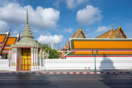 Thailand Grand Palace architecture background