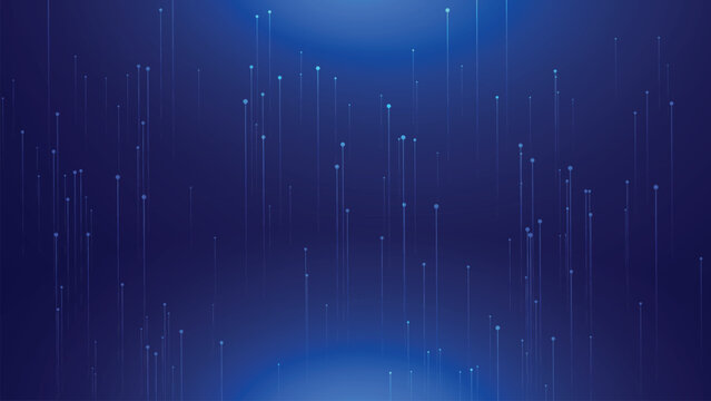 Blue technology background line glowing 