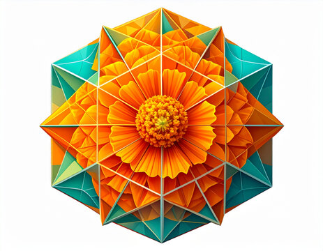 Outlandish Marigold Hypercube
