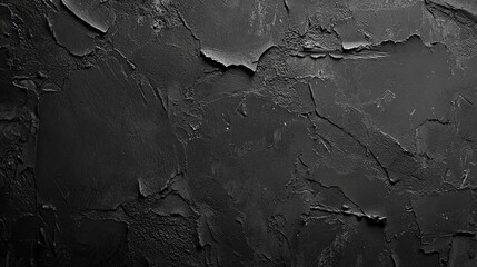 Dark black gray grunge paper texture background with old distressed wall surface rough vintage abstract backdrop and rugged aged concrete pattern for modern design projects 