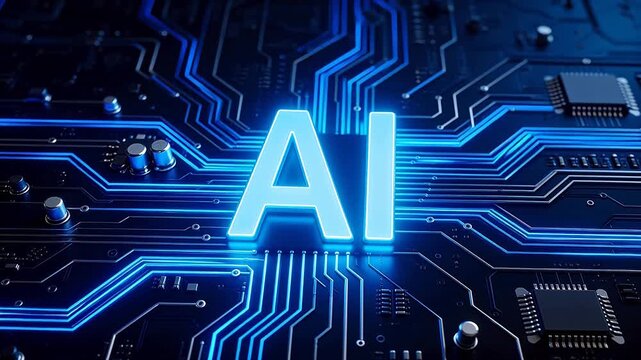 AI on a circuit board